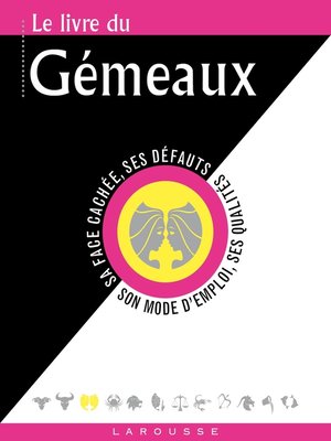 cover image of Le livre des Gémeaux